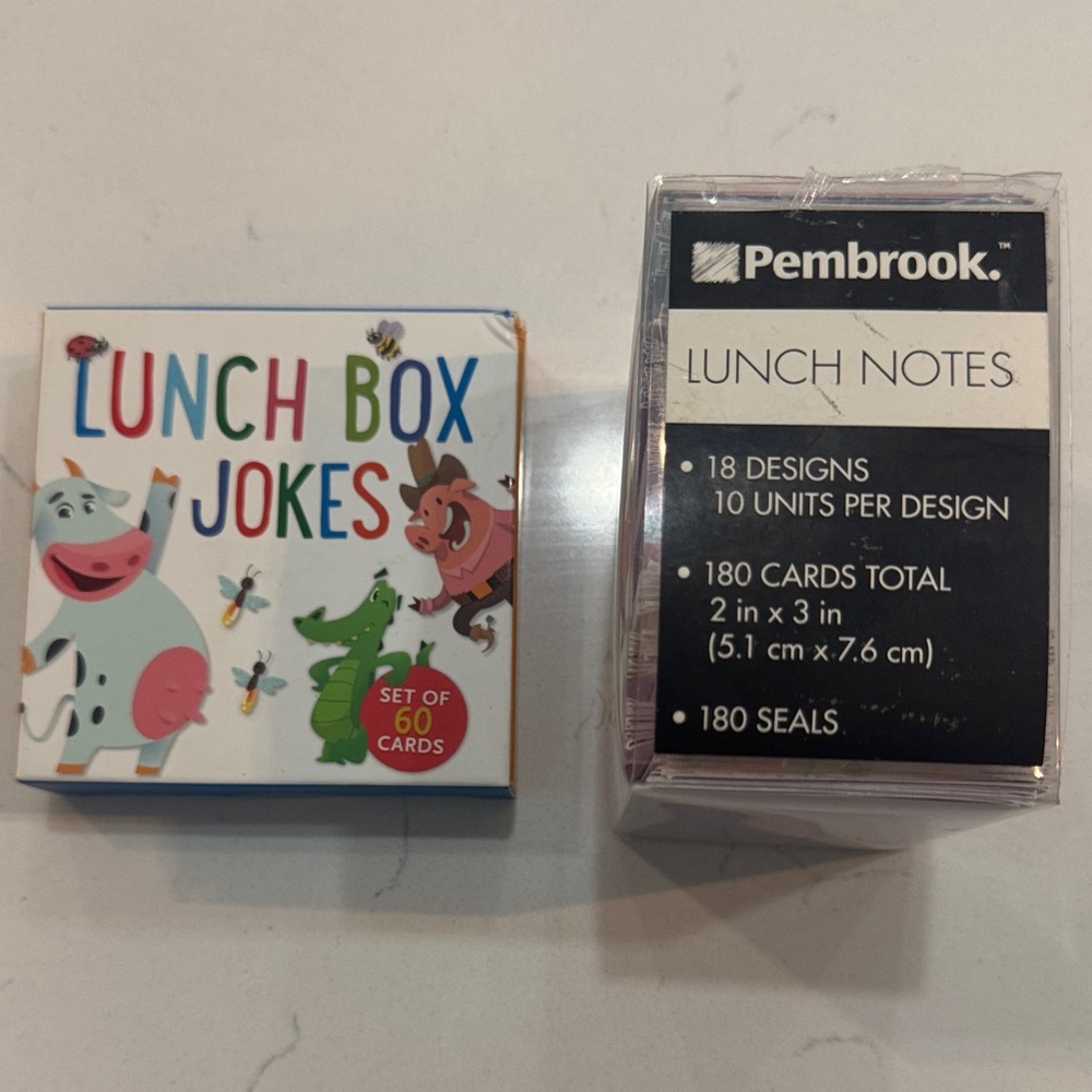 Lunch Box Jokes Set - Multicolor